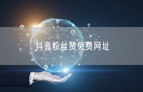 抖音粉丝赞免费网址