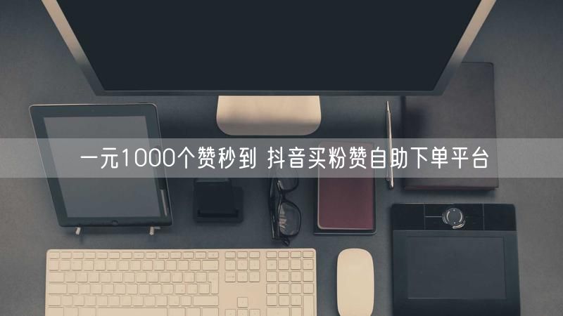 一元1000个赞秒到 抖音买粉赞自助下单平台