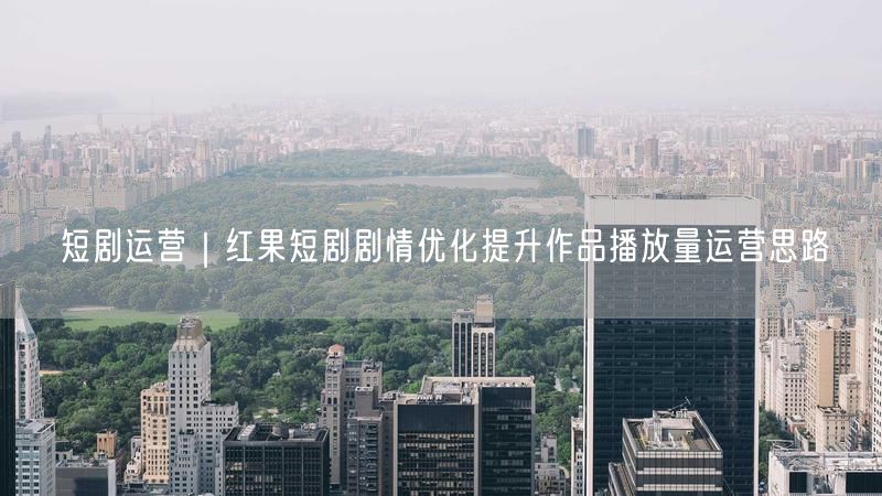 红果短剧运营：剧情优化助播放量飙升的思路